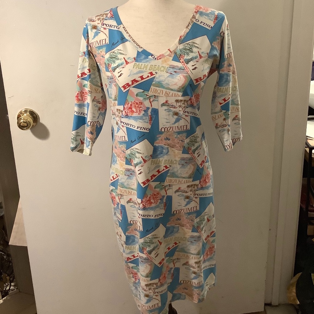 Manuel Canovas size 8/10 print dress